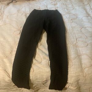 Black bbl butt crunch leggings🍑